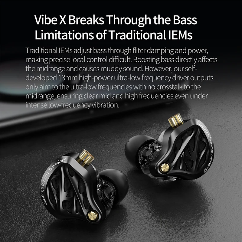 Gaming Accessories Sale - KZ Vibe X Earphone Low Frequency