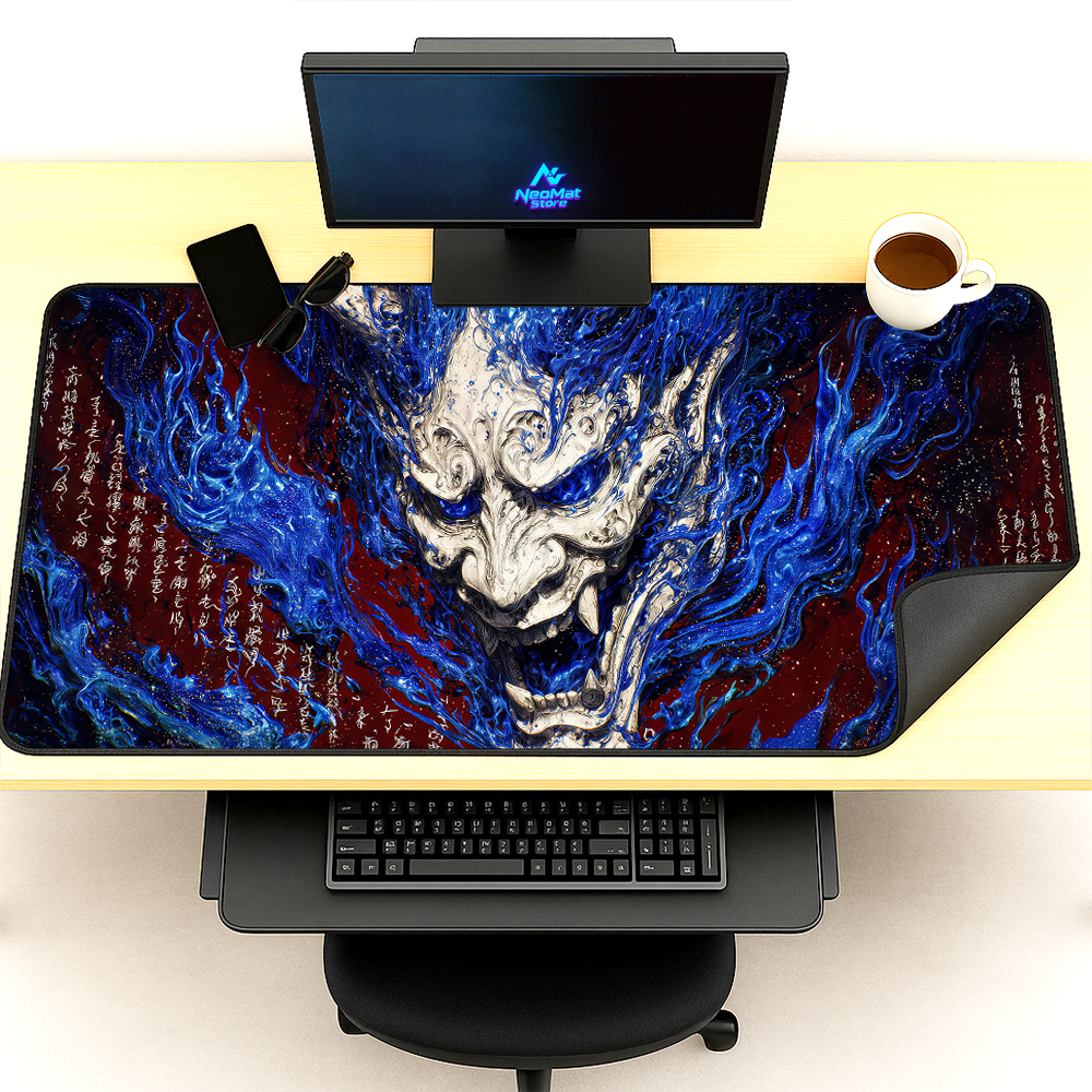 Gaming Accessories Very - Gothic Japanese Desk Mat Gaming Mat