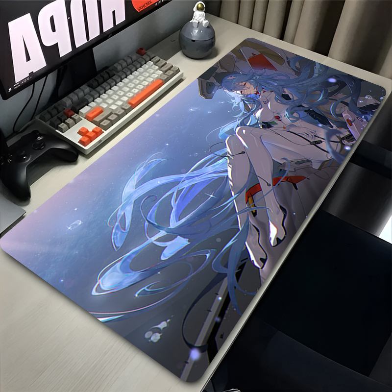 Gaming Accessories Girls - Mousepad XXL Large Kawaii Anime Girl