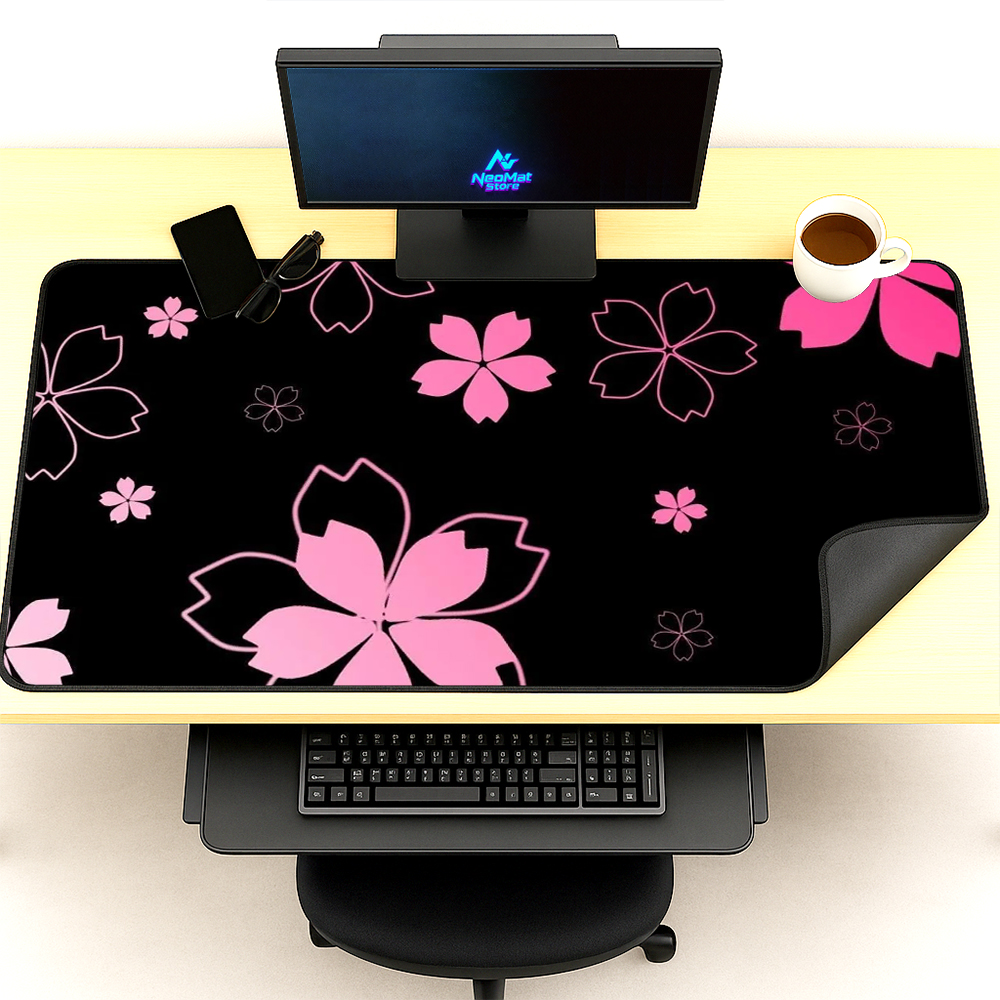 Gaming Accessories Very - Japanese Sakura Mouse Pad Pc Gamer