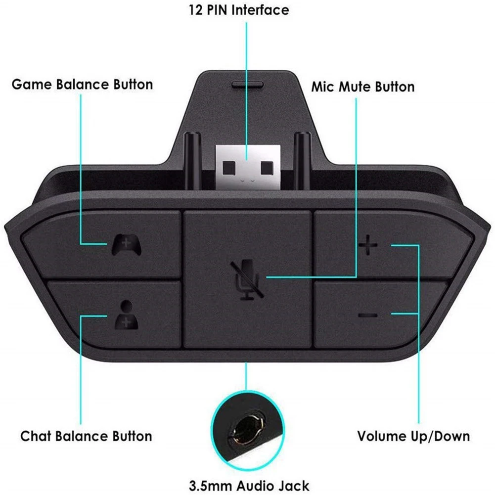 Stereo Headset Adapter for Xbo - Gaming Accessories Headset 리뷰 및 가격