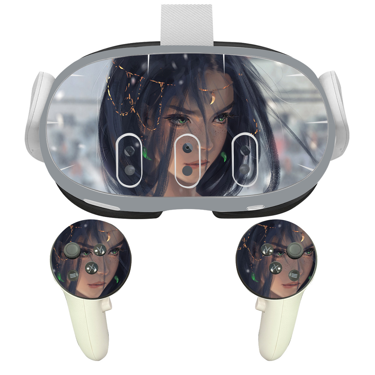 Vinyl Skin Sticker For Meta Qu - Gaming Headphone Accessories 리뷰 및 가격