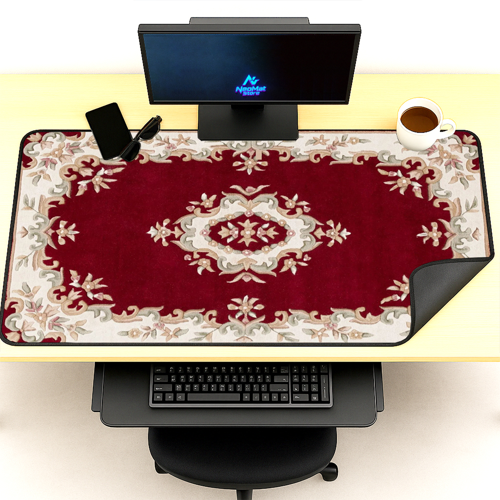 Floral Desk Mat Gaming 120x60  - Gaming Accessories Very 리뷰 및 가격