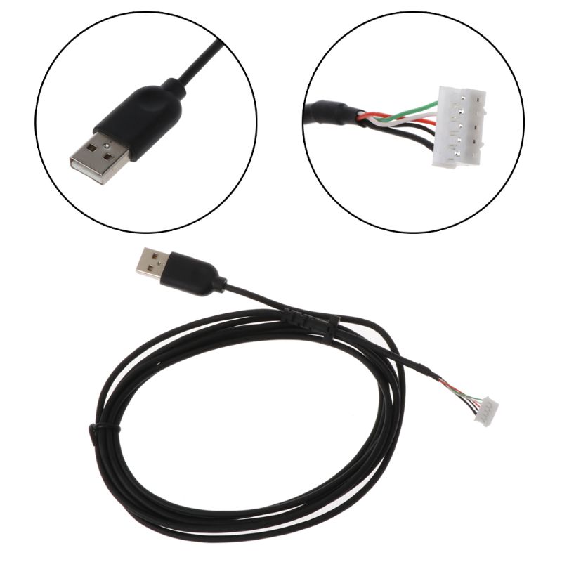 USB Mouse Cable Cord PVC Mice  - Gaming Accessories Repair 리뷰 및 가격