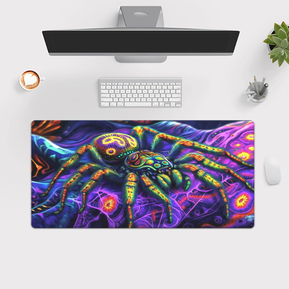 Brand Vibrant Spider Mousepad  - Gaming Accessories Brands 리뷰 및 가격