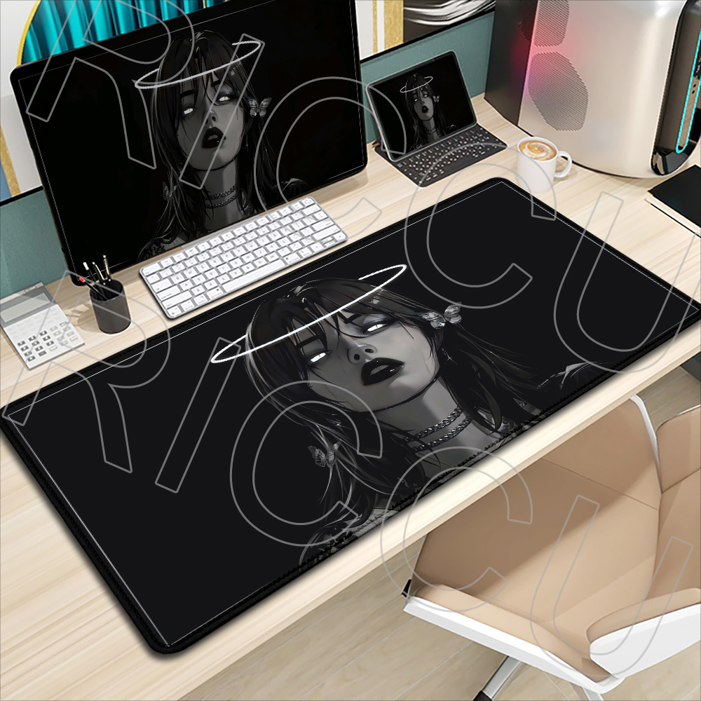 Anime Girl Black Dark style Nu - Gaming Accessories Girls 리뷰 및 가격