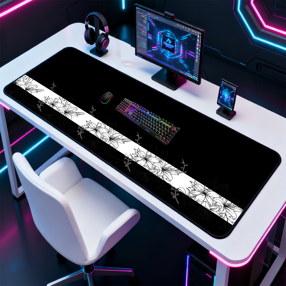 Floral Mouse Pad Laptop Deskma - Gaming Accessories Very 리뷰 및 가격