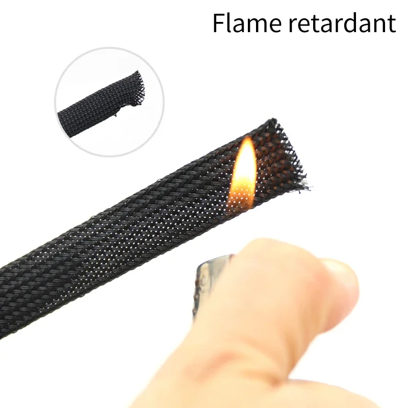 5M New Tight High Density PET  - Cable Sleeve Braided 리뷰 및 가격