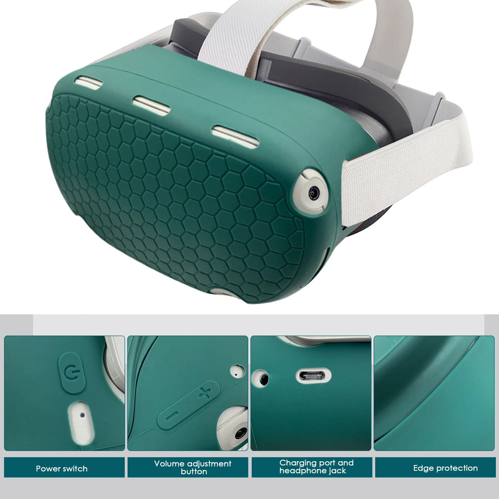 Silicone Protective Cover Shel - Gaming Accessories Headset 리뷰 및 가격