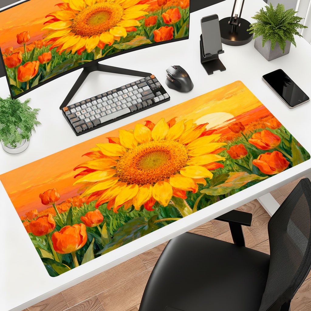 Brand Yellow Sunflower Mouse P - Gaming Accessories Brands 리뷰 및 가격