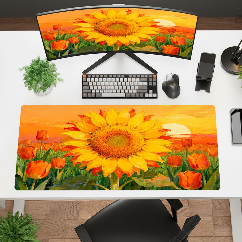 Brand Yellow Sunflower Mouse P - Gaming Accessories Brands 리뷰 및 가격