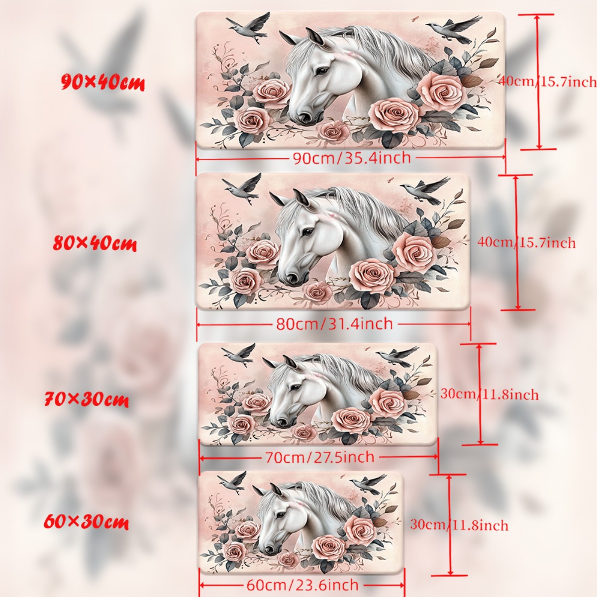 Brand White Horse Roses Iron M - Gaming Accessories Brands 리뷰 및 가격