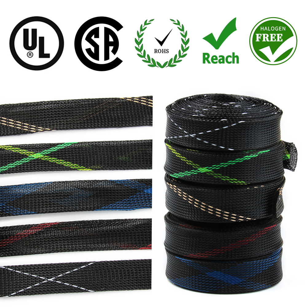 20/50/100M PET Expandable Brai - Cable Sleeve Braided 리뷰 및 가격