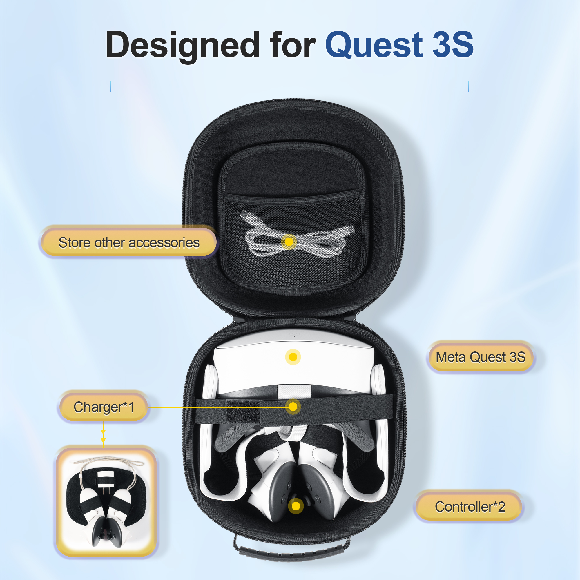 Hard Carrying Case Compatible  - Gaming Accessories Headset 리뷰 및 가격