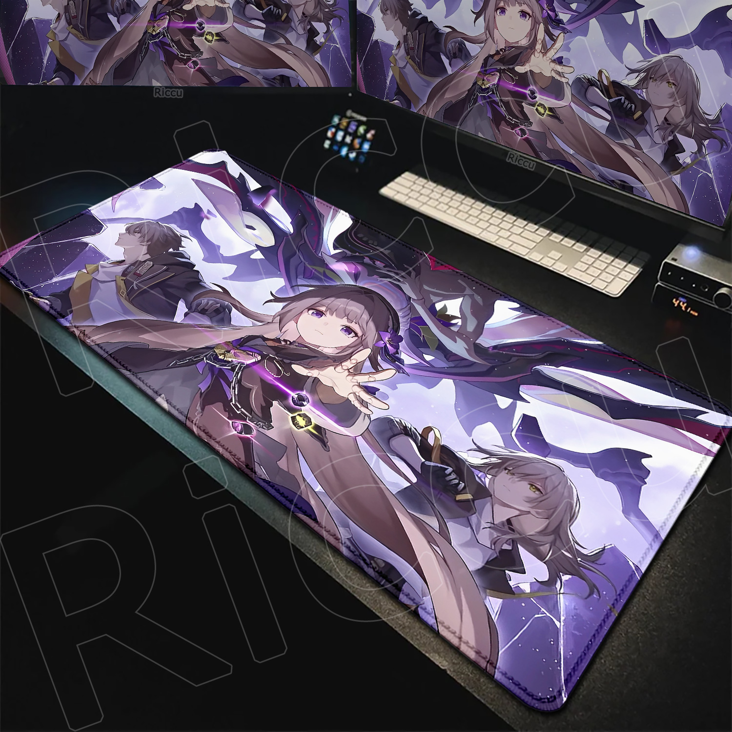 The Herta Keyboard Mat Purple  - Gaming Accessories Girls 리뷰 및 가격