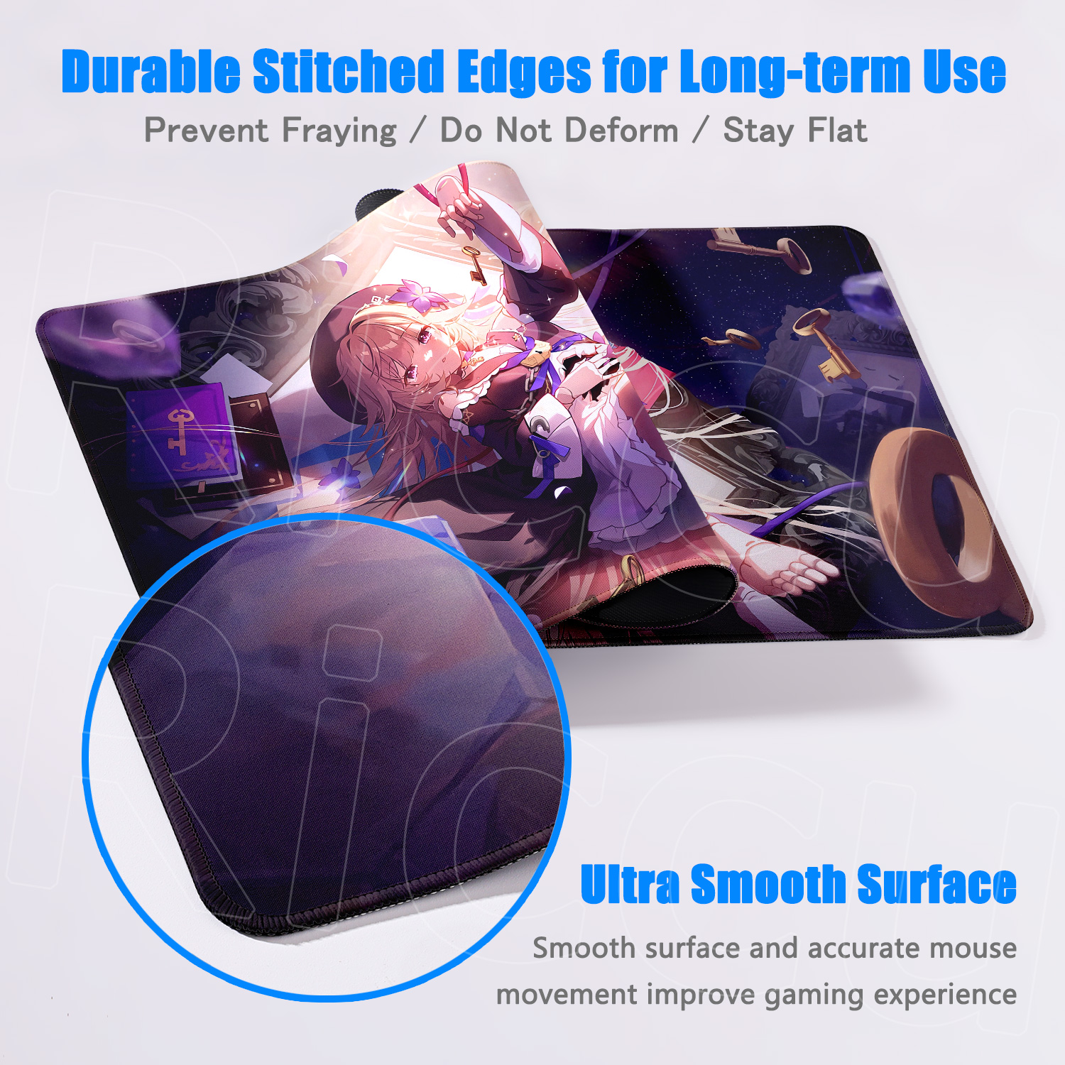 The Herta Keyboard Mat Purple  - Gaming Accessories Girls 리뷰 및 가격