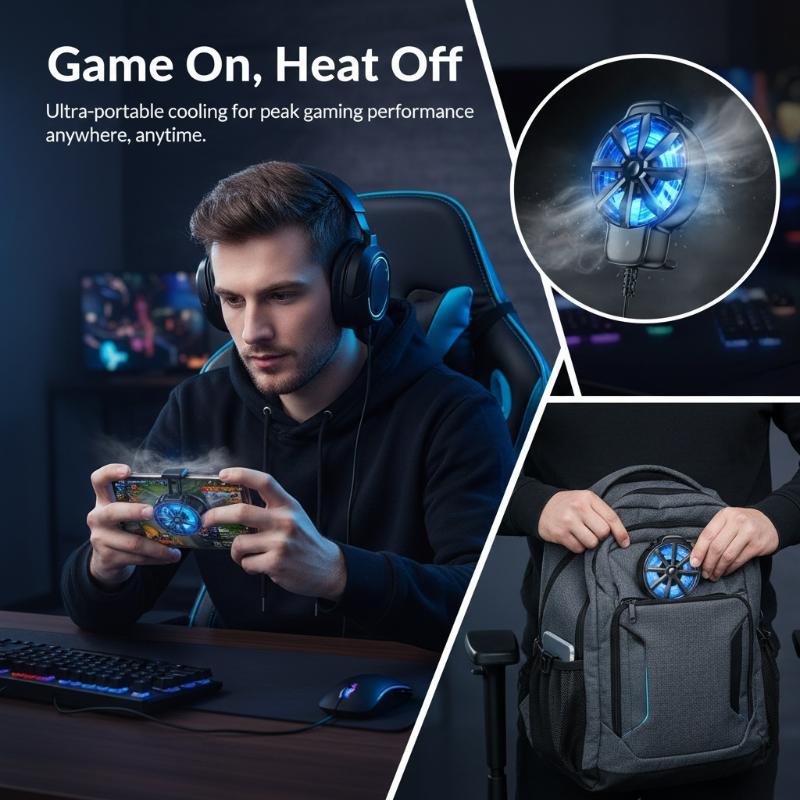 Portable Mobile Phone Cooling  - Essential Gaming Accessories 리뷰 및 가격