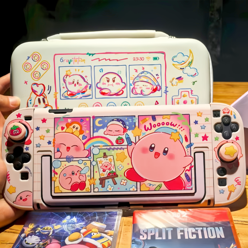 Kirby Switch 2 Gen Split Prote - Gaming Accessories For 8 Year Old 리뷰 및 가격