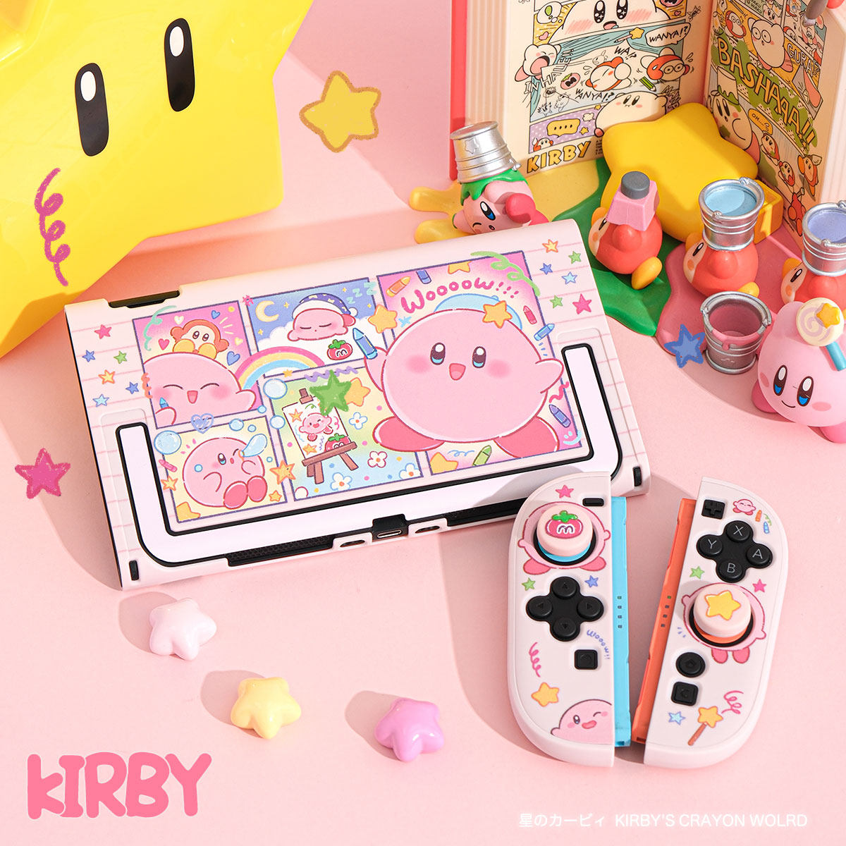Kirby Switch 2 Gen Split Prote - Gaming Accessories For 8 Year Old 리뷰 및 가격