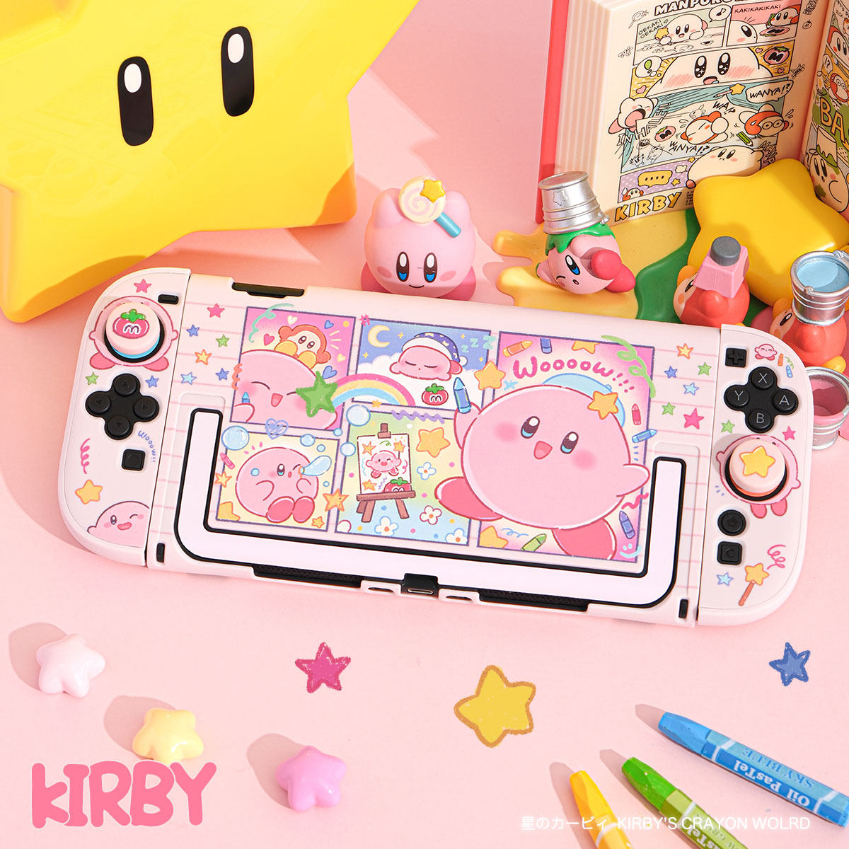 Kirby Switch 2 Gen Split Prote - Gaming Accessories For 8 Year Old 리뷰 및 가격