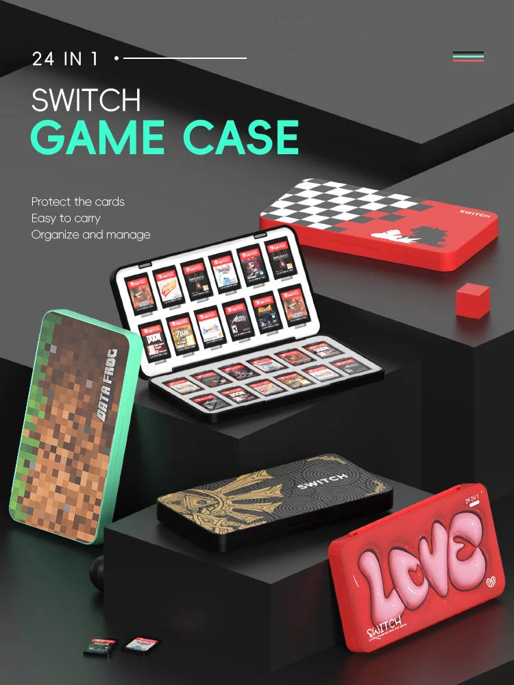 DATA FROG 24-in-1 Game Card Ho - Gaming Accessories Holder 리뷰 및 가격