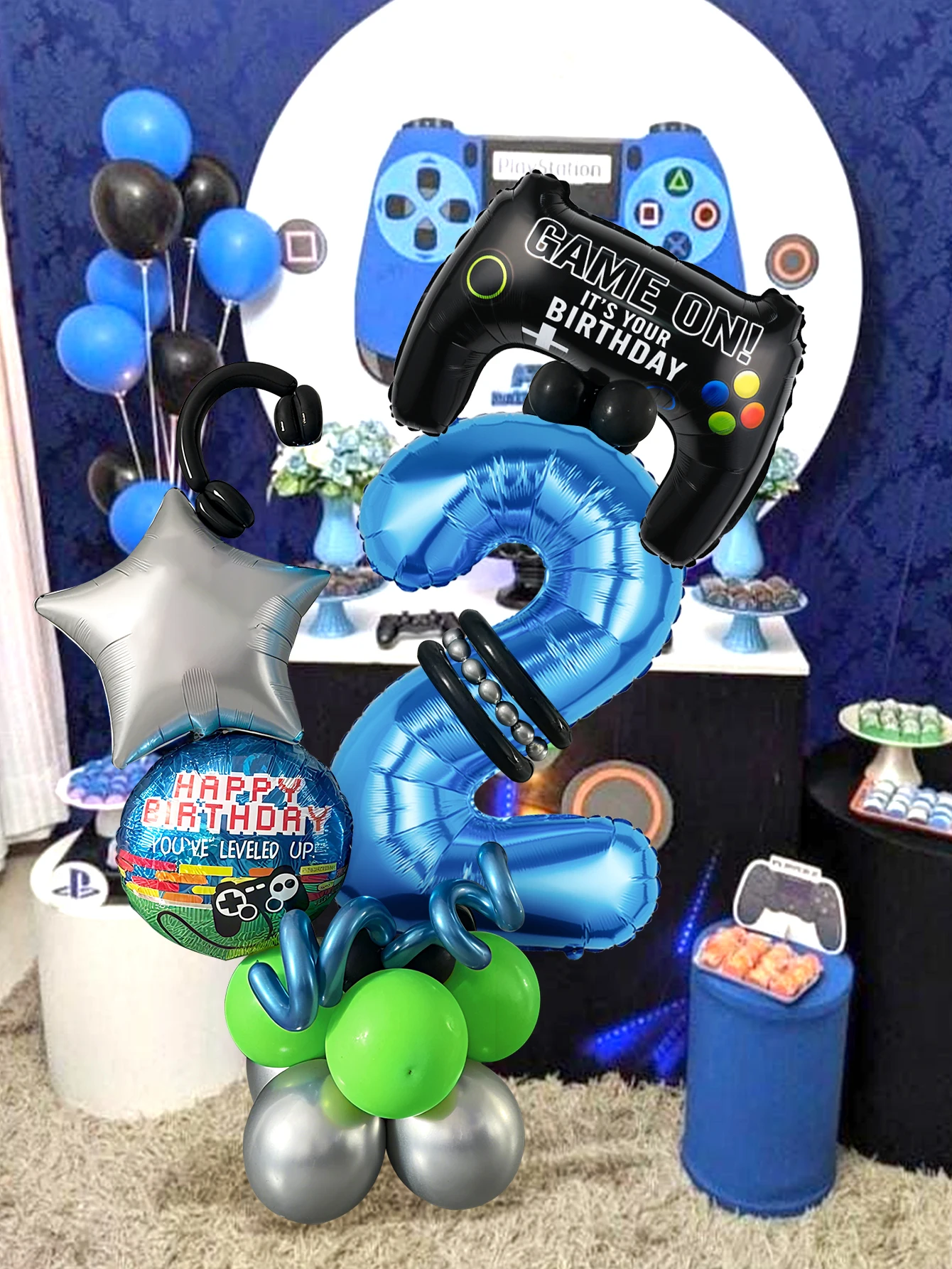 32PCS Game Theme Birthday Numb - Gaming Accessories Boys 리뷰 및 가격