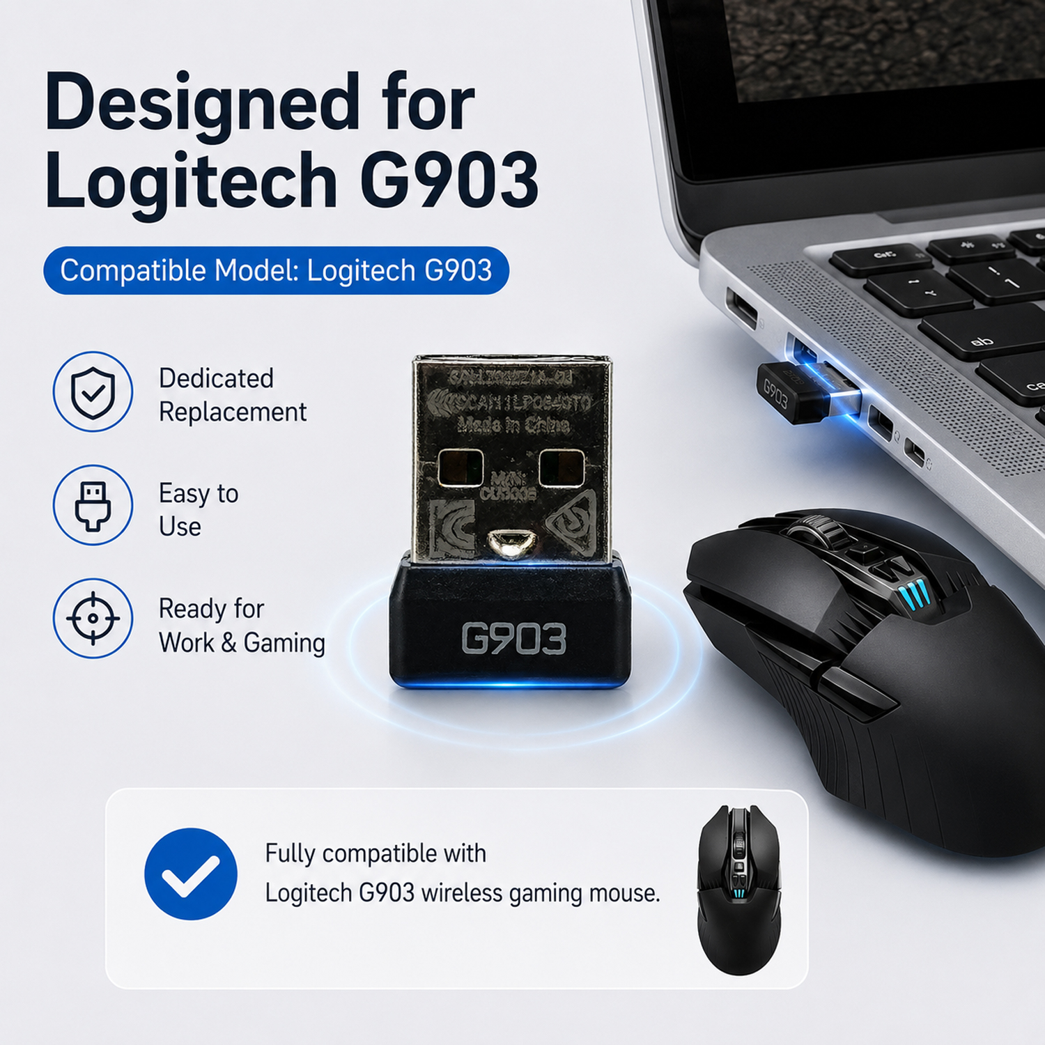 For Logitech G903 Mouse Receiv - Gaming Accessories Brands 리뷰 및 가격