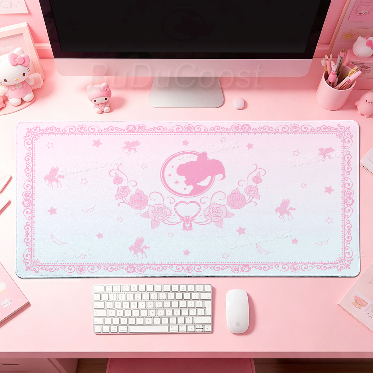 Kawaii Anime Girls Pink Mouse  - Gaming Accessories Girls 리뷰 및 가격