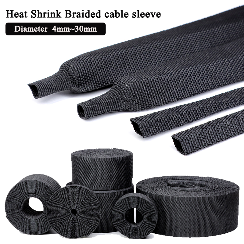 Heat Shrink Braided Cable Slee - Cable Sleeve Braided 리뷰 및 가격
