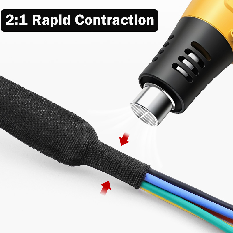 Heat Shrink Braided Cable Slee - Cable Sleeve Braided 리뷰 및 가격
