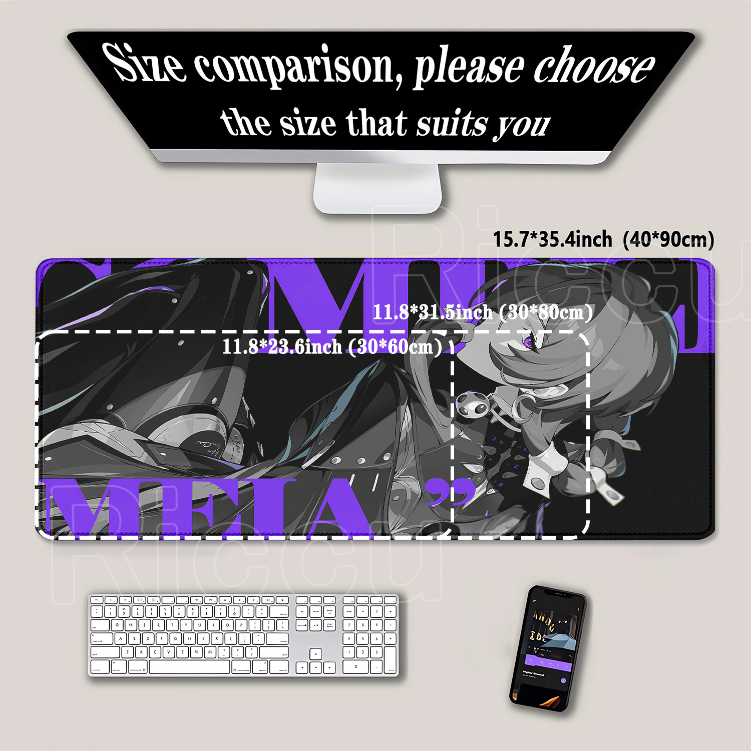 Mouse Pad Zenless Zone Zero ZZ - Gaming Accessories Girls 리뷰 및 가격