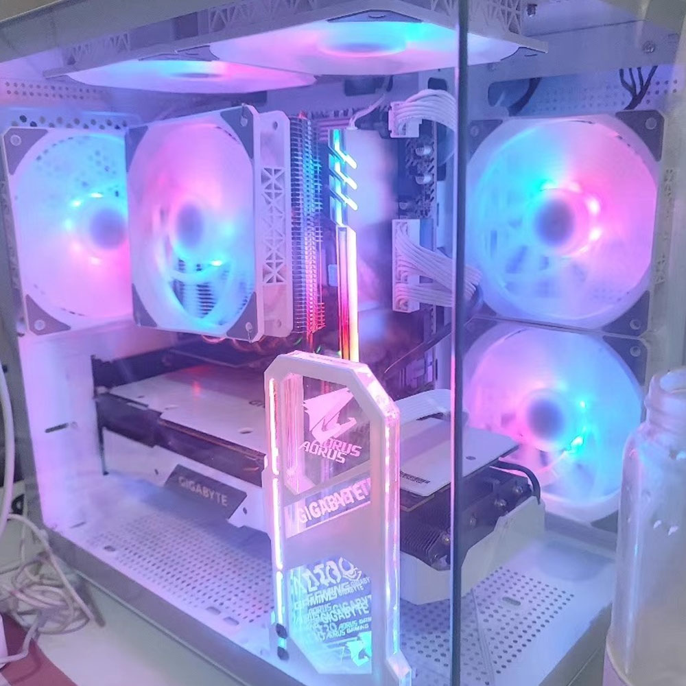 DIY Mirror VGA Holder ARGB Gam - Gaming Accessories Holder 리뷰 및 가격