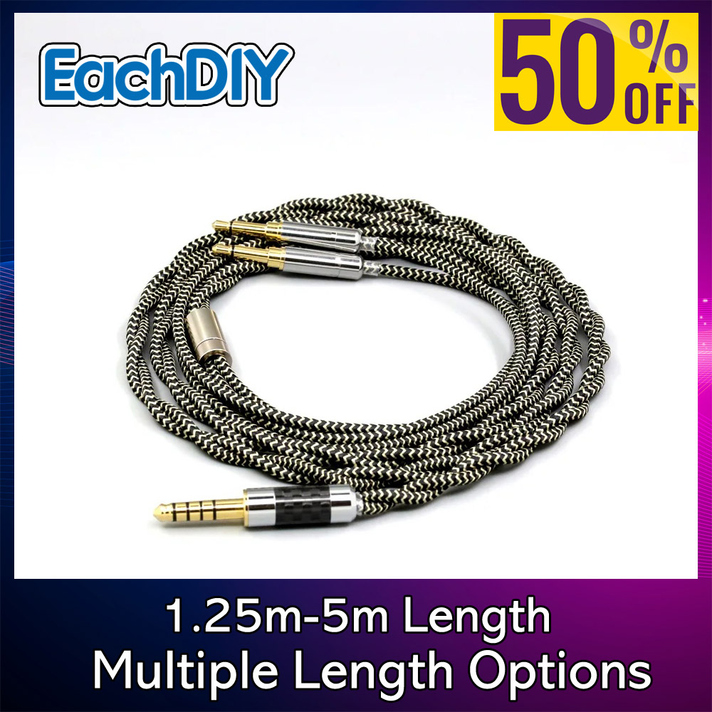 2 Core 2.8mm Litz OFC Earphone - Cable Sleeve Braided 리뷰 및 가격